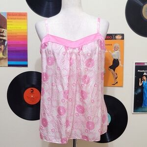 Express | 2006 Pink Floral Silk Camisole